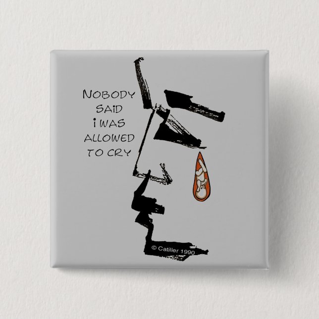 Teardrop Loss of Baby Pin (Front)