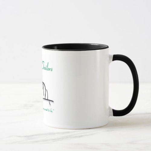 Teardrop Trailers Green Mug