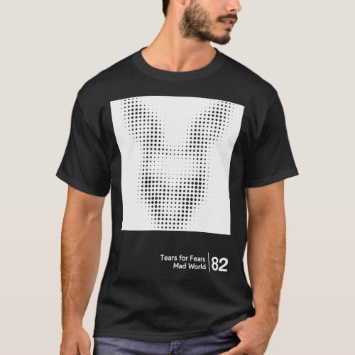 Tears For Fears Minimalist Graphic Artwork Design  T_Shirt