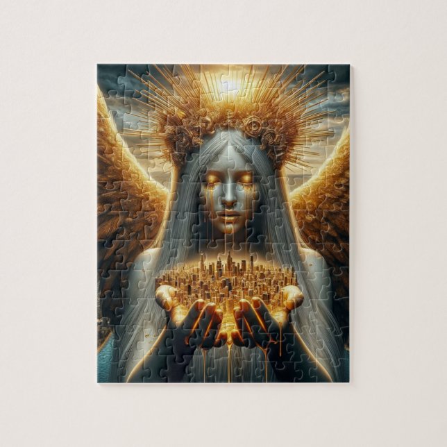 Tears for the City of Angels Jigsaw Puzzle (Vertical)