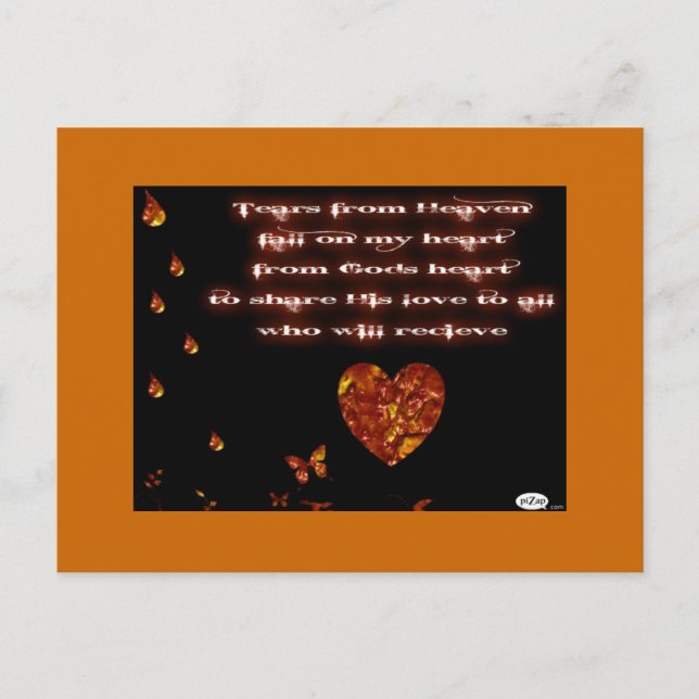 Tears from Heaven Postcard (Front)