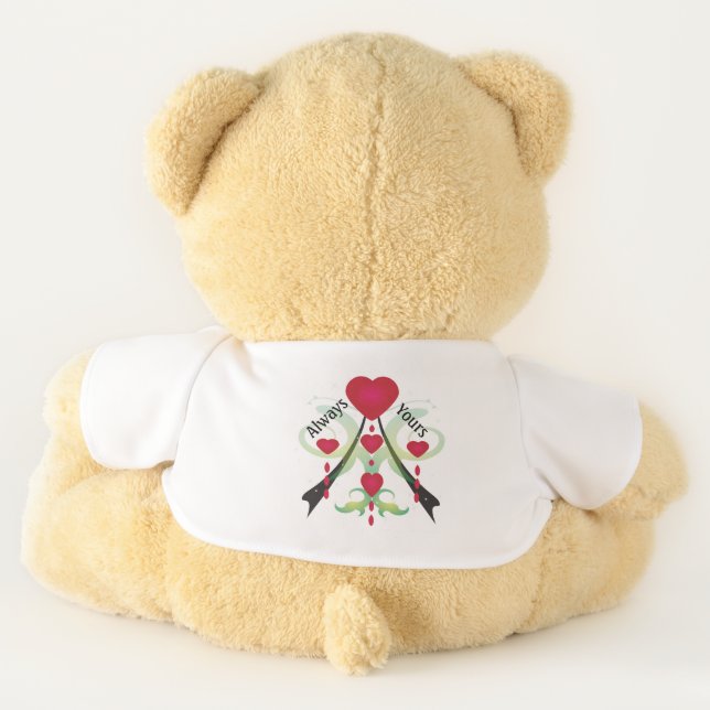Tears of a Broken Heart Teddy Bear (Back)