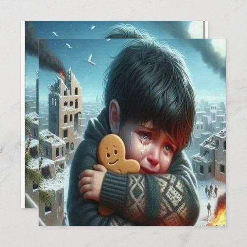 Tears of childhood and war jigsaw puzzle
