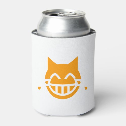 Tears of Joy Emoji Cat Can Cooler