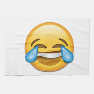 Tears of Joy emoji funny Towel