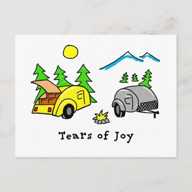Tears of Joy Postcard (Front)