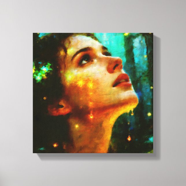 Tears of Light Canvas Print (Front)