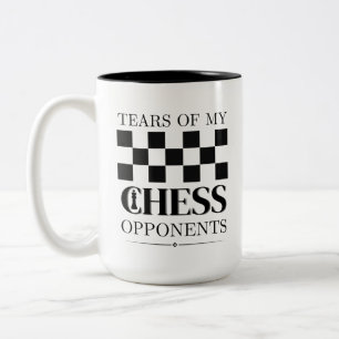 Tears Of My Chess Opponents Chess Tournament Two-Tone Coffee Mug