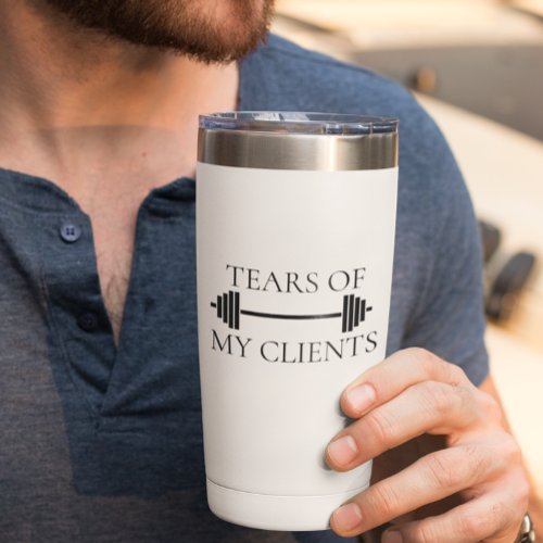 Tears of My Clients Insulated Tumbler Mug Cup Sticker