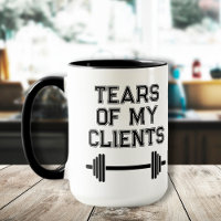 Tears Of My Clients Personal Trainer Gift Fitness