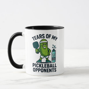 Tears of My Pickleball Opponents Funny Pickleball Mug