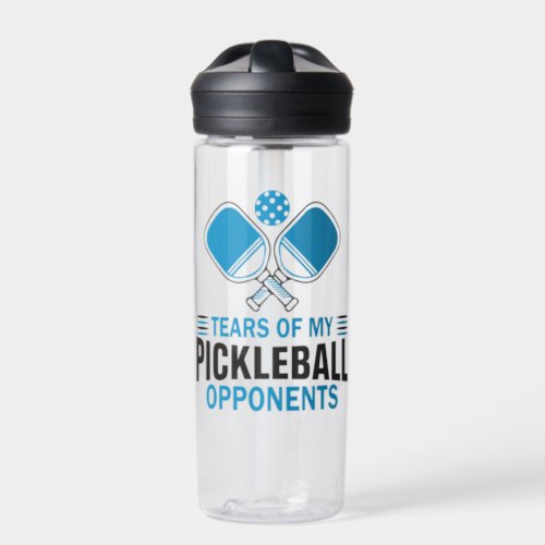 Tears of my Pickleball opponents Water Bottle