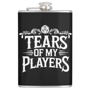 Tears of my Players Flask