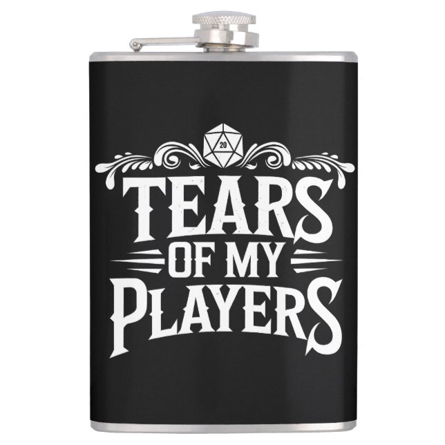 Tears of my Players Flask (Front)