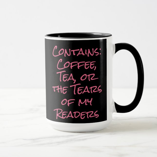 Tears of My Readers Mug (Right)