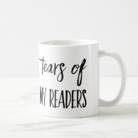 Tears of my Readers Writer's Coffee Mug