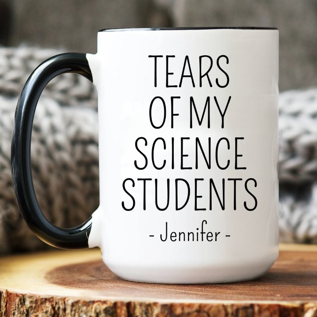 Tears of My Science Students Science Teacher Gift Mug (Creator Uploaded)