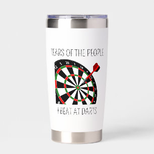 Tears of People I Beat at Darts Insulated Tumbler