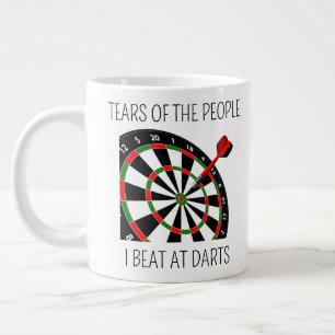Tears Of The People I Beat At Darts Giant Coffee Mug