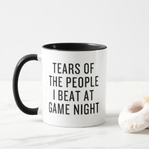 Tears of The People I Beat at Game Night Funny Mug