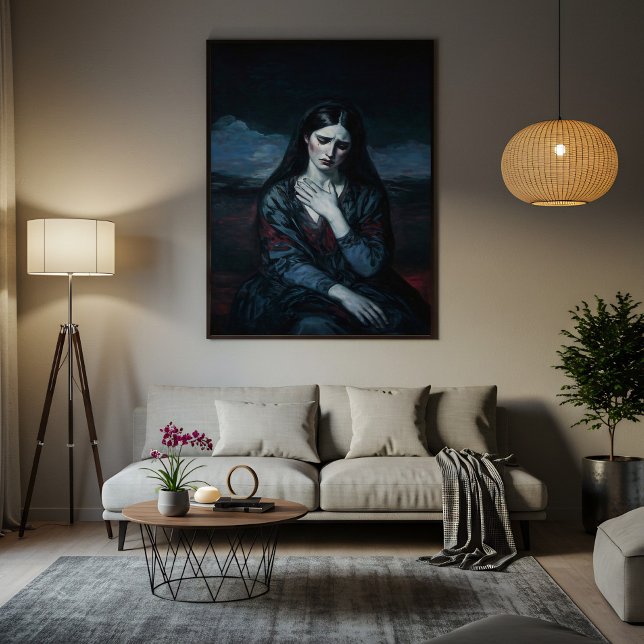 Tears of the Storm Canvas Print (Creator Uploaded)