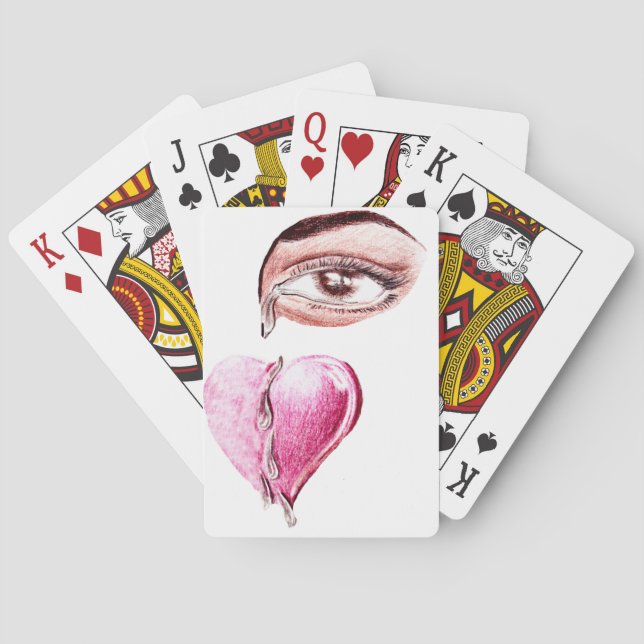 Tears to the Heart_ Poker Cards (Back)