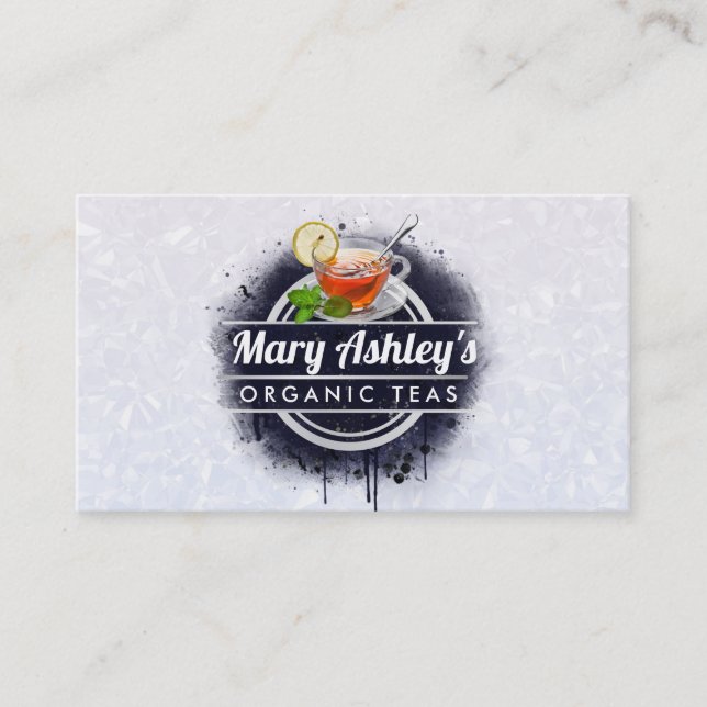Teas business cards (Front)