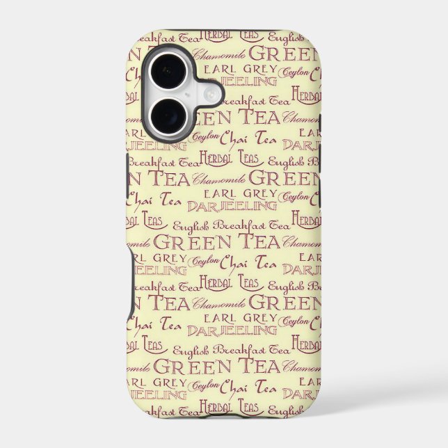 Teas Iphone Case (Back)