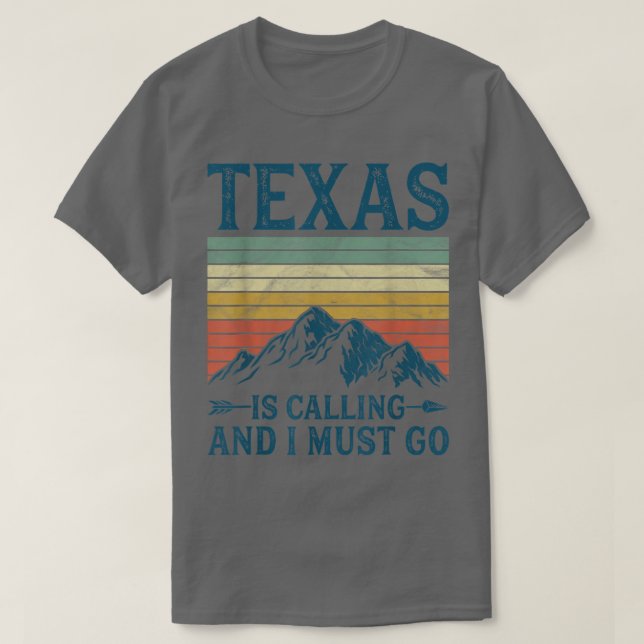 Teas Is Calling And I Must Go  T-Shirt (Design Front)