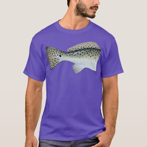 Teas Speckled Trout Fishing  T_Shirt