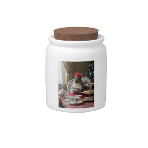 "Teas" the Season Candy Jar