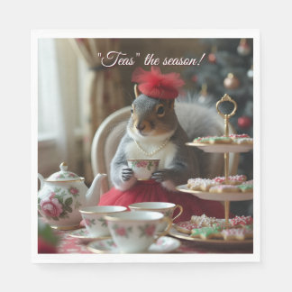 "Teas" the Season Napkins