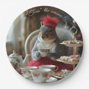 "Teas" the Season Paper Plates
