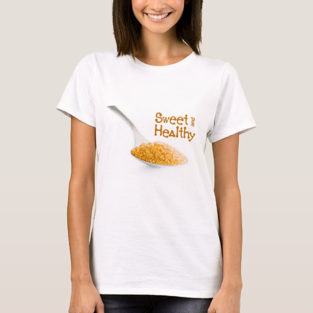 Teaspoon and brown sugar T-Shirt (Front)