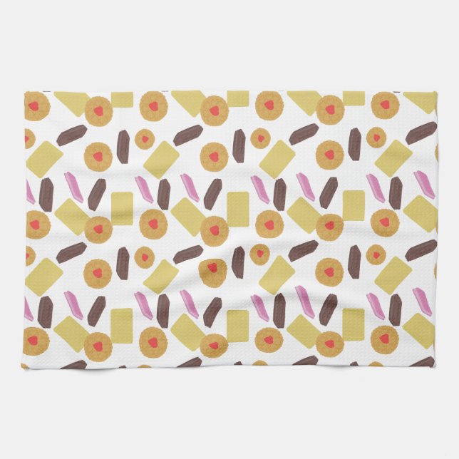 Teatime Biscuit  Kitchen Towel (Horizontal)