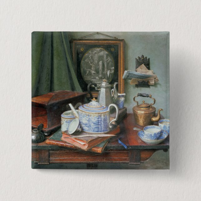 Teatime Button (Front)