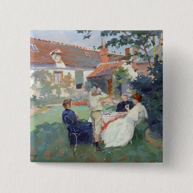 Teatime Button (Front)