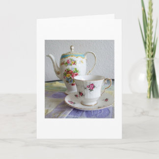 teatime greeting card