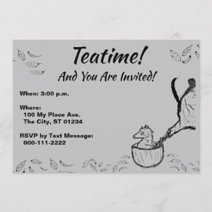Teatime! Invitation