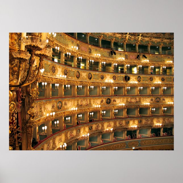 TEATRO LA FENICE Print, Poster Paper (Matte) (Front)