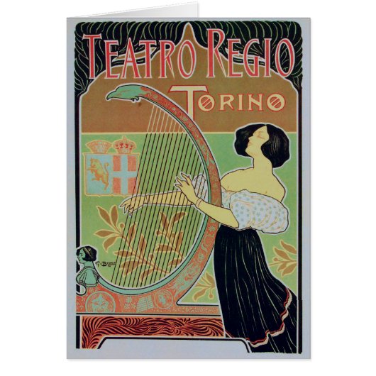 Teatro Regio Torino ( Royal Theater ) Cards (Front)