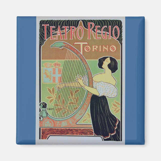 Teatro Regio Torino ( Royal Theater ) Magnet (Front)