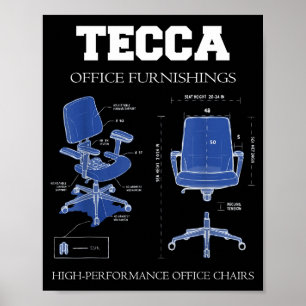 Tecca Office Furnishings - High Performance Chairs Poster