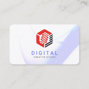 Tech AI Digital Network Logo Business Card