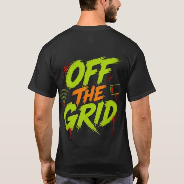 Tech and Remote Work T-Shirt (Back)