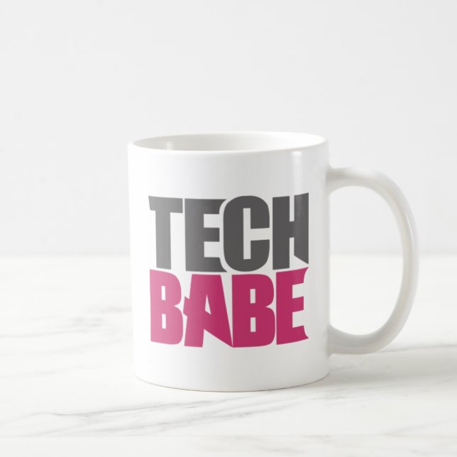 Tech Babe. Coffee Mug (Right)