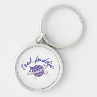 Tech Baddie Keychain