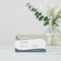 Tech Curves Business Card | Zazzle