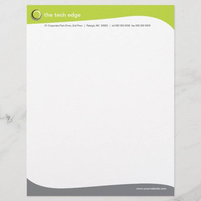 Tech Curves Letterhead (Front)