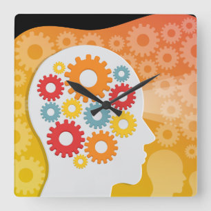 Tech Design Square Wall Clock
